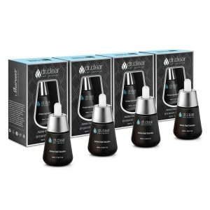 חבילת דריבל משתלמת – 4 יח' נוזל אקטיבי לטיפול מתמשך בציפורניים עם נזקי פטרת DR.CLEAR