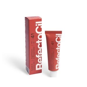 רפקטוסיל_אדום_לוהט_4.1-2.jpg צבע אדום לוהט (4.1 No) לעיצוב גבות וריסים