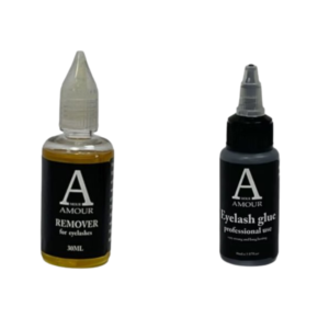 מבצע ! רימובר + דבק שחור  | 30 מ"ל | אמור