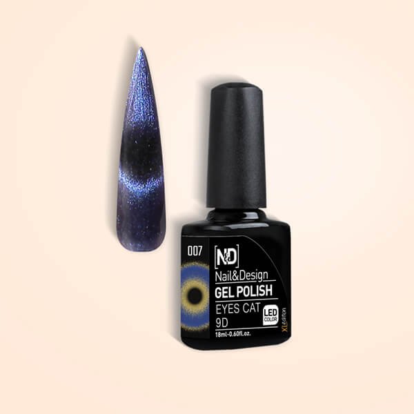 לק ג'ל N&D 007 עין החתול האיים המכושפים