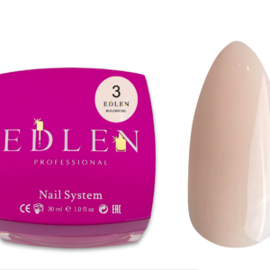 EDLEN - ג'ל בנייה פרימיום 30 מל צבע טבעי - מס 03