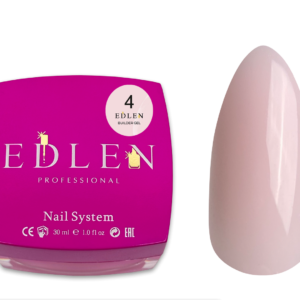 EDLEN - ג'ל בנייה פרימיום 30 מל צבע ורוד - מס 04
