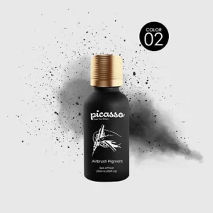 פיקאסו צבע שחור לאייר בראש מס' 2