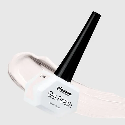 לק ג'ל 289 Picasso יהלום הסנטוריני - שקוף (בסיס לפראנץ)