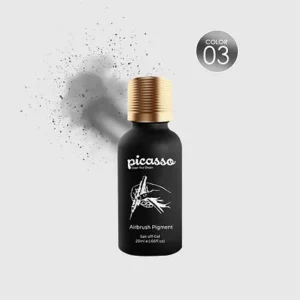 פיקאסו צבע כסוף לאייר בראש מס' 3