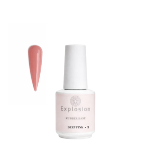 ראבר בייס בגוון | 15 מ"ל | Deep Pink |  אקספלושיין Explosion