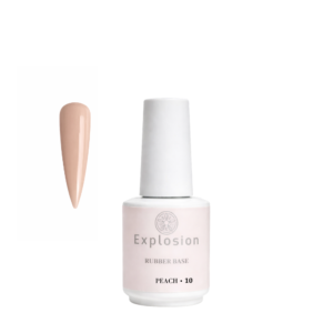 ראבר בייס בגוון | 15 מ"ל | Peach |  אקספלושיין Explosion