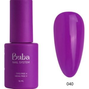 לק ג׳ל בובה Buba HEMA FREE גוון 040