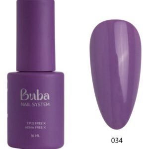לק ג׳ל בובה Buba HEMA FREE גוון 034