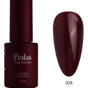 לק ג׳ל בובה Buba HEMA FREE גוון 028