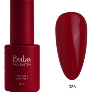 לק ג׳ל בובה Buba HEMA FREE גוון 026