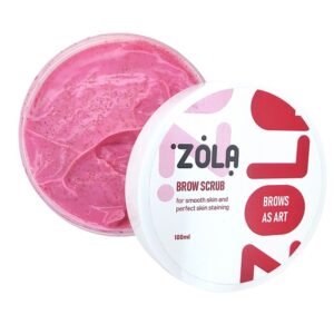 ZOLA BROW SCRUB – פילינג הכנה לגבות ריח תות