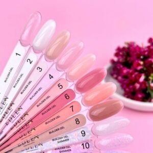 EDLEN - ג'ל בנייה פרימיום 30 מל צבע שקוף - מס 01