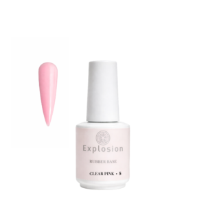 ראבר בייס בגוון | 15 מ"ל | Clear Pink |  אקספלושיין Explosion