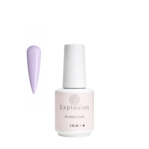 ראבר בייס בגוון | 15 מ"ל | Lilac |  אקספלושיין Explosion