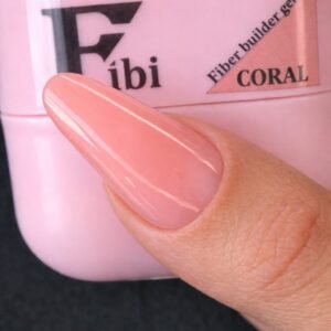 פיבי ג'ל בנייה פייבר (coral)