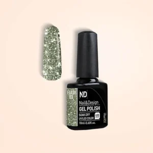 אן אנד די ג'ל לק פלאש 03 בצבע ירוק-לימון