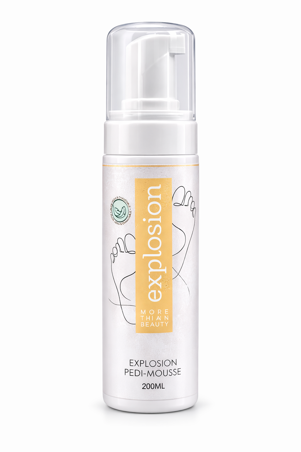 מוס קצף לפדיקור | 200 מ״ל | אקספלושיין Explosion