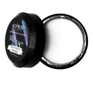 KOMILFO - ג'ל פרימיום לבנייה 30 גר' צבע - לבן חלבי אינטנסיבי