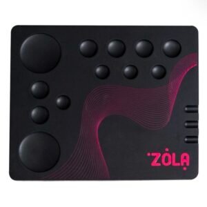 Zola פלטה גדולה לערבוב צבעים/ חומרים צבע שחור