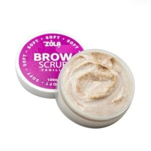 ZOLA BROW SCRUB – פילינג הכנה לגבות ריח וניל