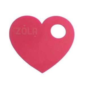 Zola פלטה לערבוב צבעים/ חומרים לב ורוד