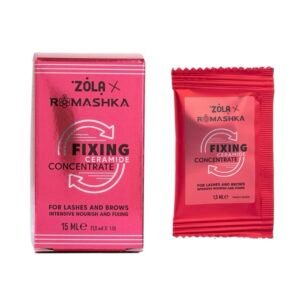 ZOLA X ROMASHKA FIXING CERAMIDE CONCENTRATE סרום הזנה משקם לאחר טיפולי הרמות- מארז 10 שקיות של 1.5 מ״ל