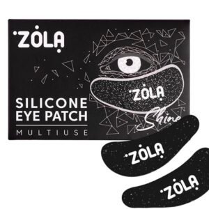 זוג פאצים רב פעמי שחור נצנצים- Zola