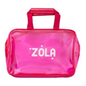 Zola תיק איפור ורוד זוהר