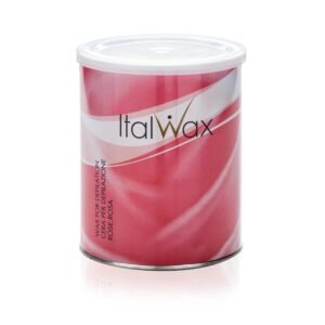 ItalWax שעווה בדים פחית 800 גרם- ורדים סדרה לשיער קצר וגס