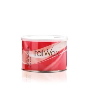 ItalWax שעווה בדים פחית 400 גרם- ורדים סדרה לשיער קצר וגס