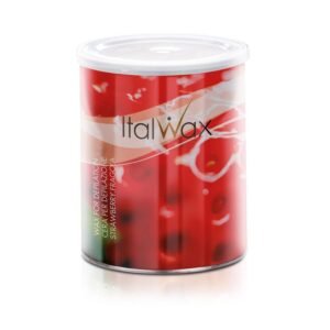 ItalWax שעווה בדים פחית 800 גרם- תות סדרה לשיער קצר וגס