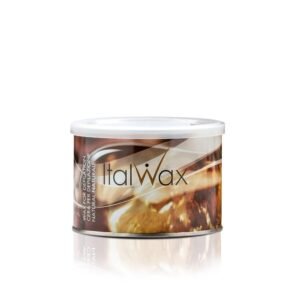 ItalWax שעווה בדים פחית 400 גרם- טבעית סדרת שעווה שקופה לשיער עדין