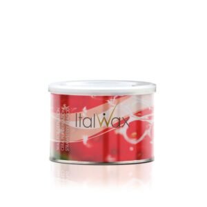 ItalWax שעווה בדים פחית 400 גרם- תות סדרה לשיער קצר וגס
