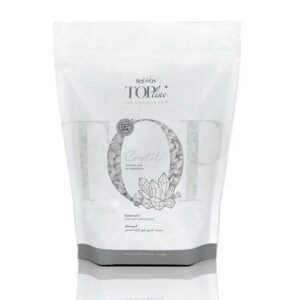 ItalWax שעווה מתקלפת פתיתים 750גרם – קריסטל כסוף סדרת טופ ליין