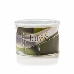 ItalWax שעווה בדים פחית 400 גרם- זית סדרה לשיער קצר וגס