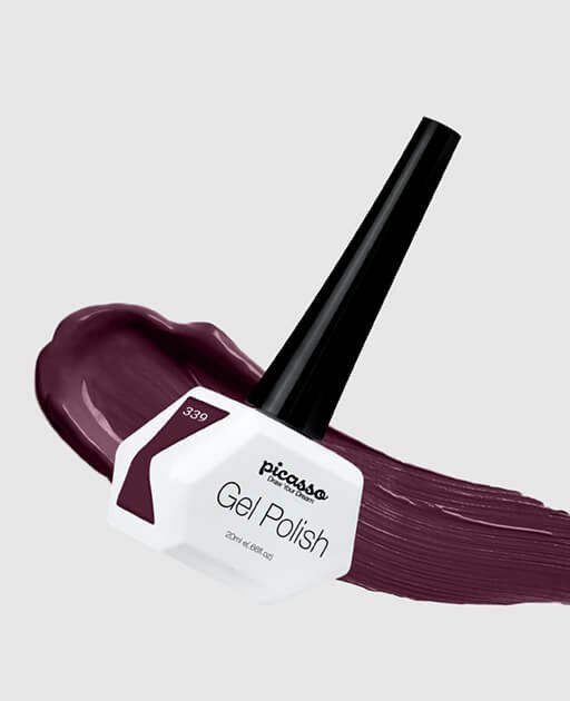 לק ג'ל 339 Picasso ירח חום