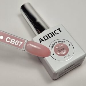 לק ג׳ל ADDICT בייס צבעוני מספר 7 – 15 מ״ל